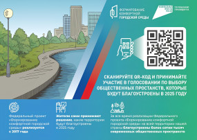 Голосование по выбору общественных пространств, которые будут благоустроены в 2025 году. Голосование по выбору общественных пространств, которые будут благоустроены в 2025 году.